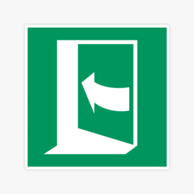 Sticker-deur-opent-door-links-te-duwen-(ISO-7010,-E022)