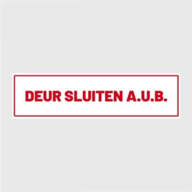 deur sluiten sticker dicht doen alstublieft deurstickerArtboard 1-80