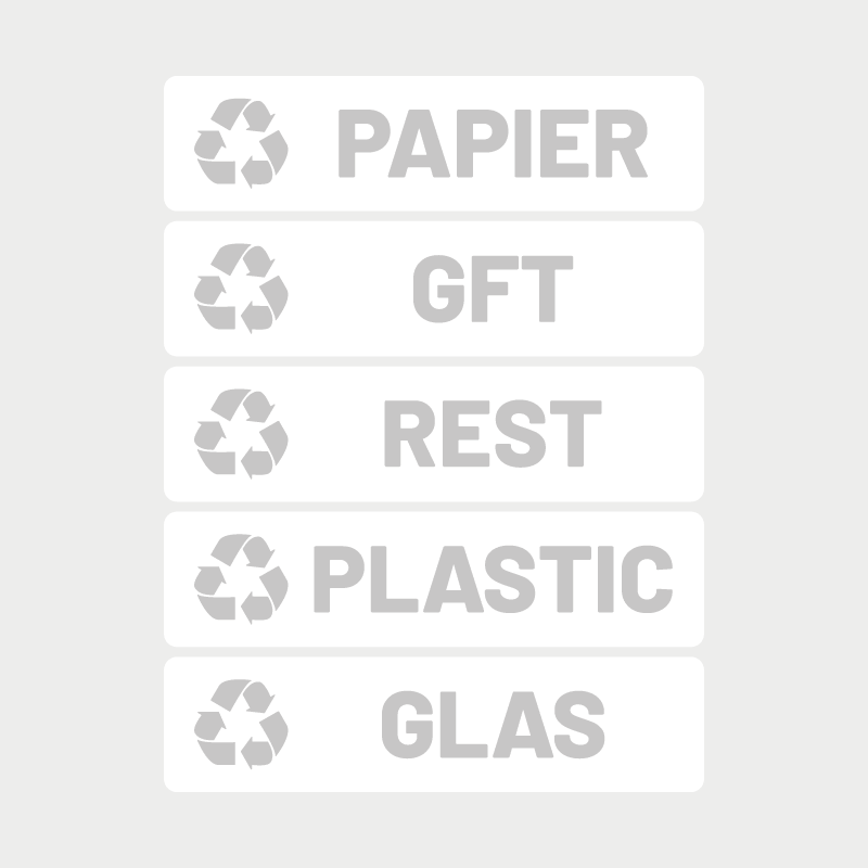 rest-papier-afval-reycle-glas-plastic-stickers-wit-grijs