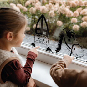 sinterklaas-raamsticker-gluurset