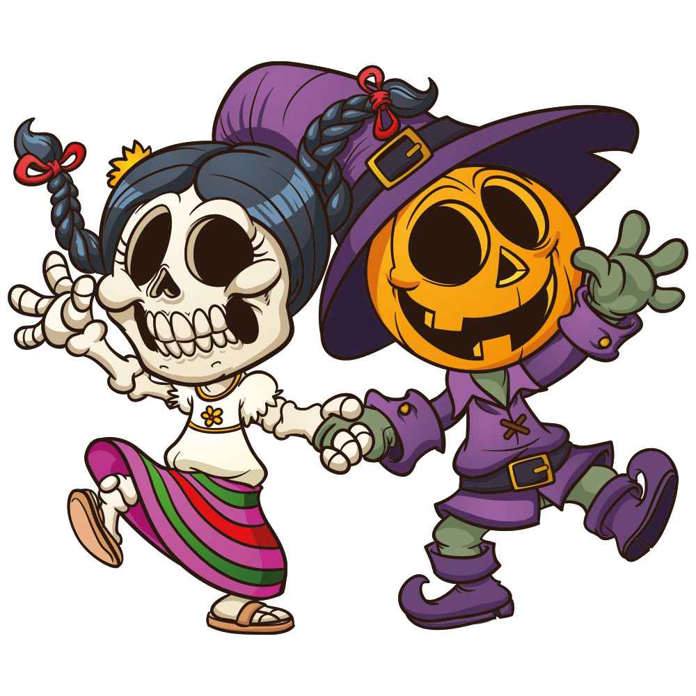 Halloween raamsticker figuren