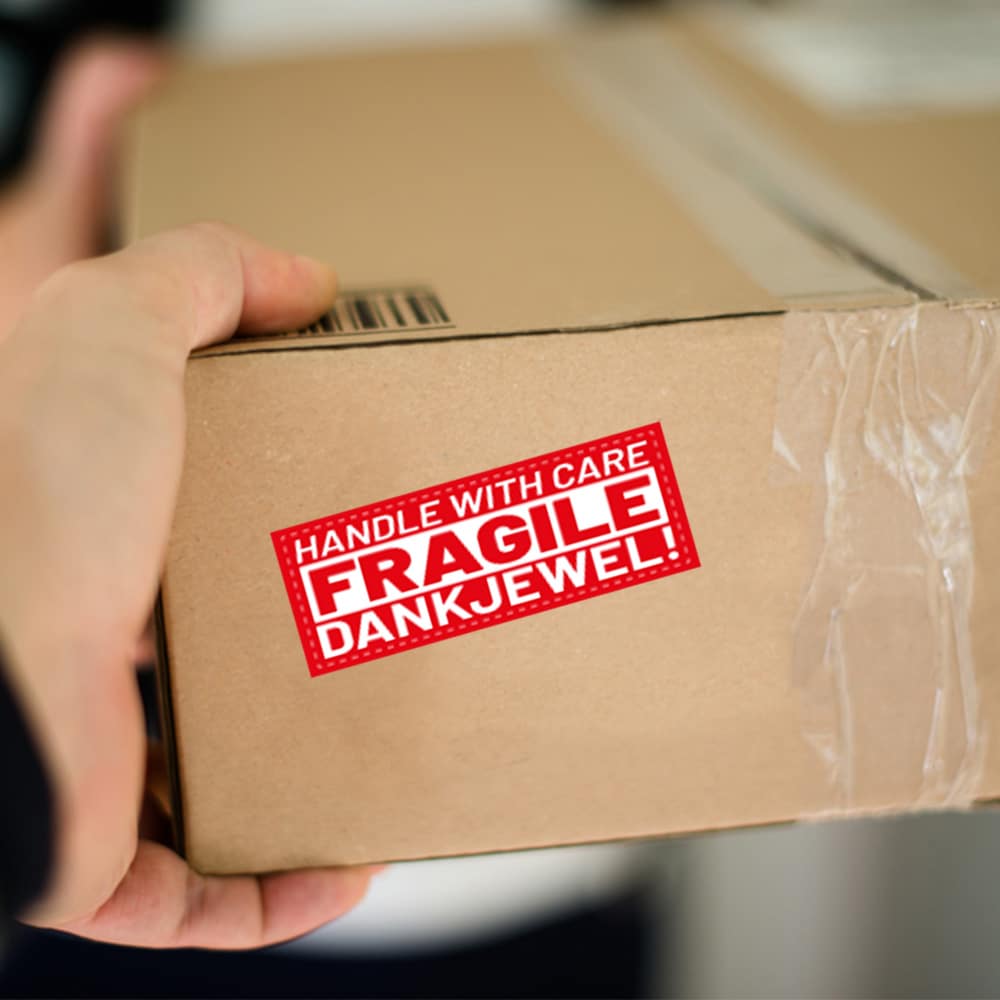 verhuisstickers labelstickers handle with care fragile dankjewel verhuisdoos