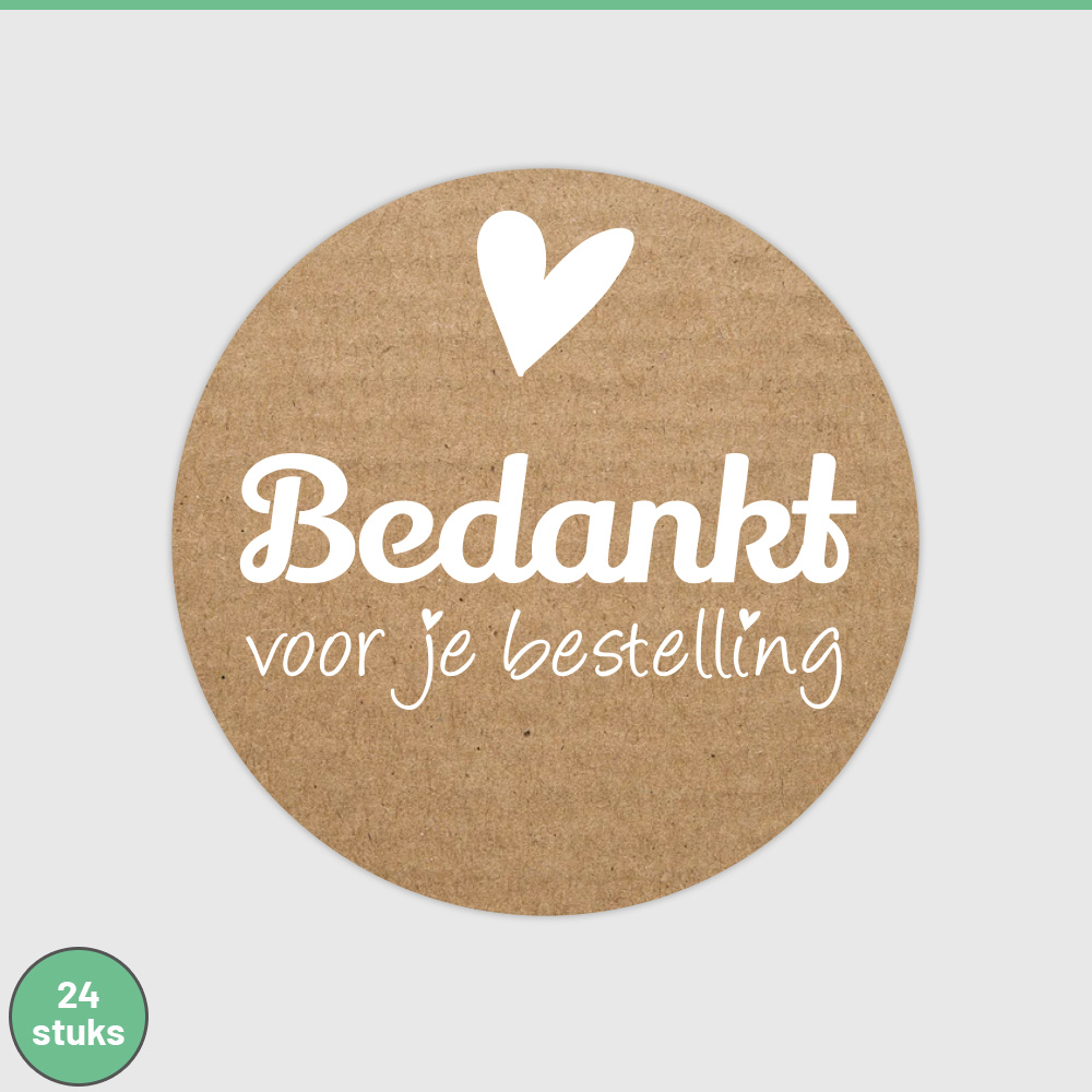 bedankt voor je bestelling sticker product verzenden groothandel stickers op rol enveloppe