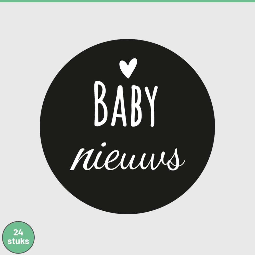 sluitstickers babynieuw genderneutraal 242332