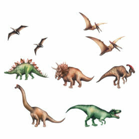 muursticker dinosaurussen dinos kinderkamer
