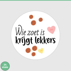 sluitstickers sinterklaas cadeaustickers