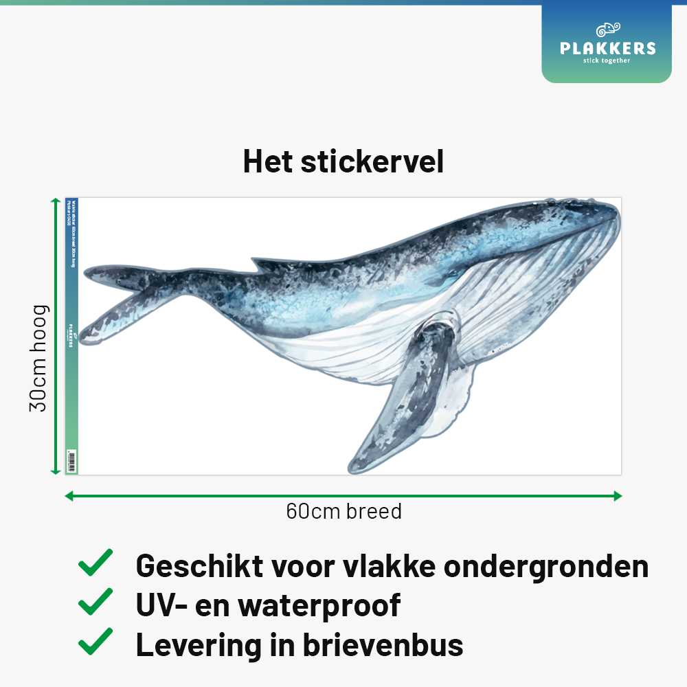sticker walvissen muurstickers kinderkamer jongen meisje ideeen inspiratie
