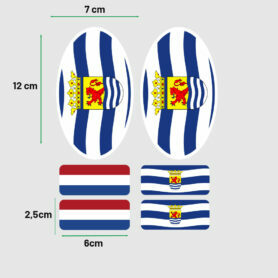 autosticker Zeeland auto sticker provincie