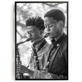poster goedkoop ideeen muurdecoratie inspiratie wanddecoratie jazz vintage zwart wit