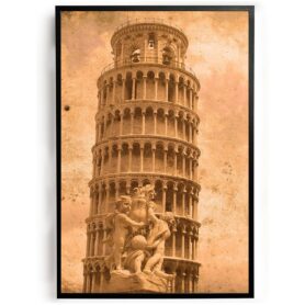 poster-pisa-toren-italie-vintage-oud-poster-goedkoop-ideeen-muurdecoratie-inspiratie-wanddecoratie