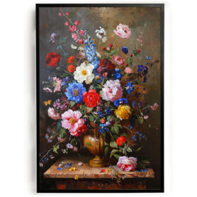 poster vintage bloemen schilderij poster goedkoop ideeen muurdecoratie inspiratie wanddecoratie