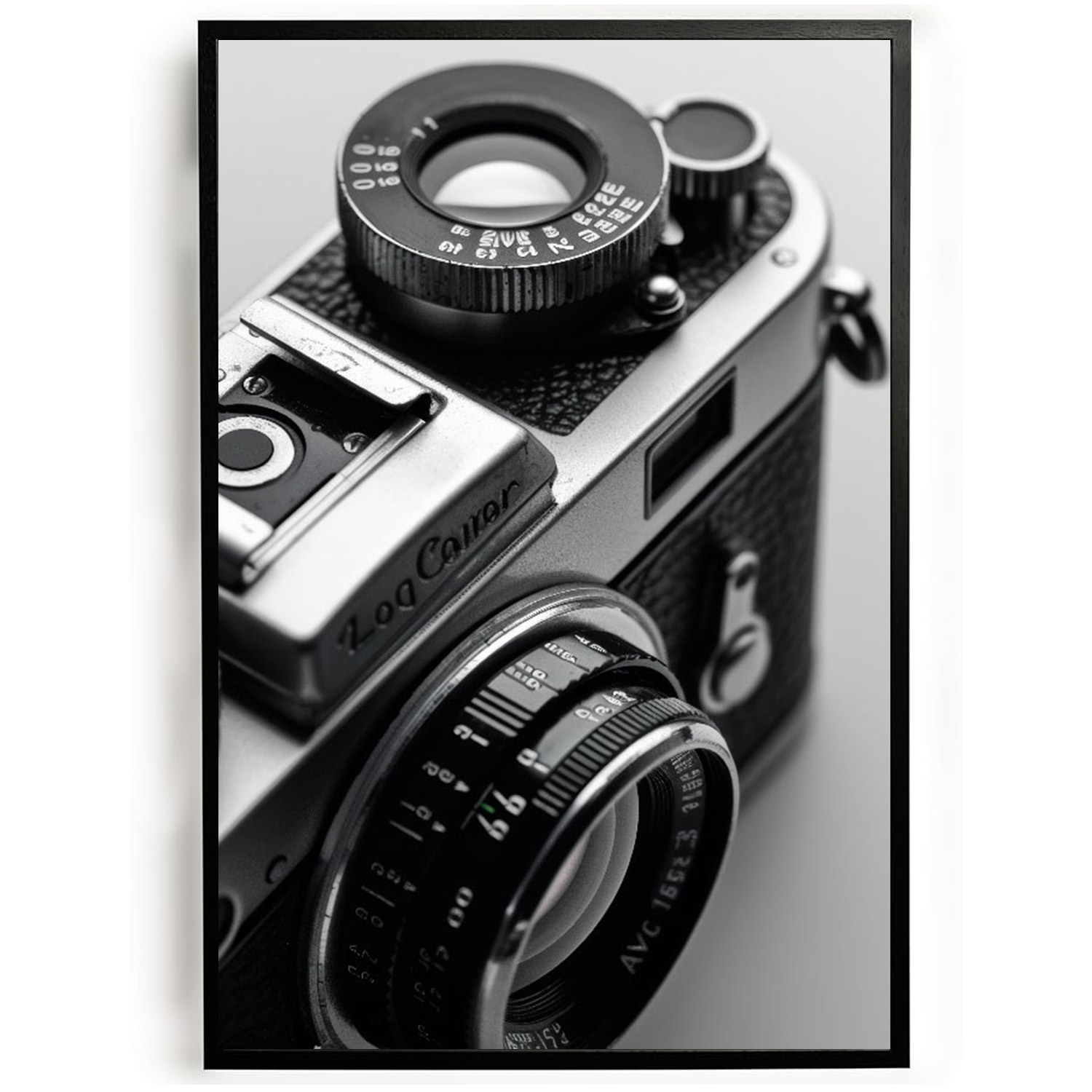 poster vintage oude camera zwart wit poster goedkoop ideeen muurdecoratie inspiratie wanddecoratie