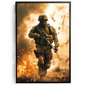 game poster kamer gaming at work call of duty kinderkamer stoer oorlog