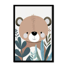 beer-staand-kinderkamer-bladeren-lief-Posters-woonkamer-slaapkamer-kinderkamer-keuken-ideeen-inspiratie-goedkoop-store (2)