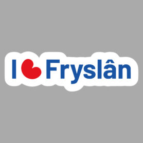 I love fryslan friesland autosticker waar te koop plakkers