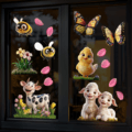 Raamstickers Voorjaar SMALL set – Statische herbruikbare voorjaar stickers Raamstickers Voorjaar SMALL set – Statische herbruikbare voorjaar stickers
