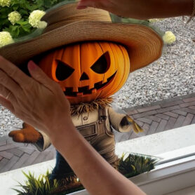 Halloween raamstickers