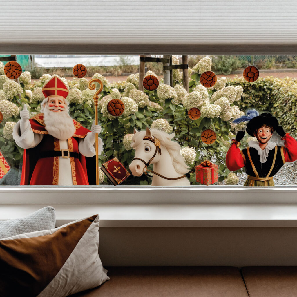 Sinterklaas-Raamstickers-Large