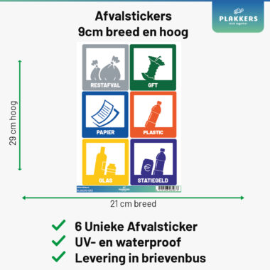 Afvalstickers