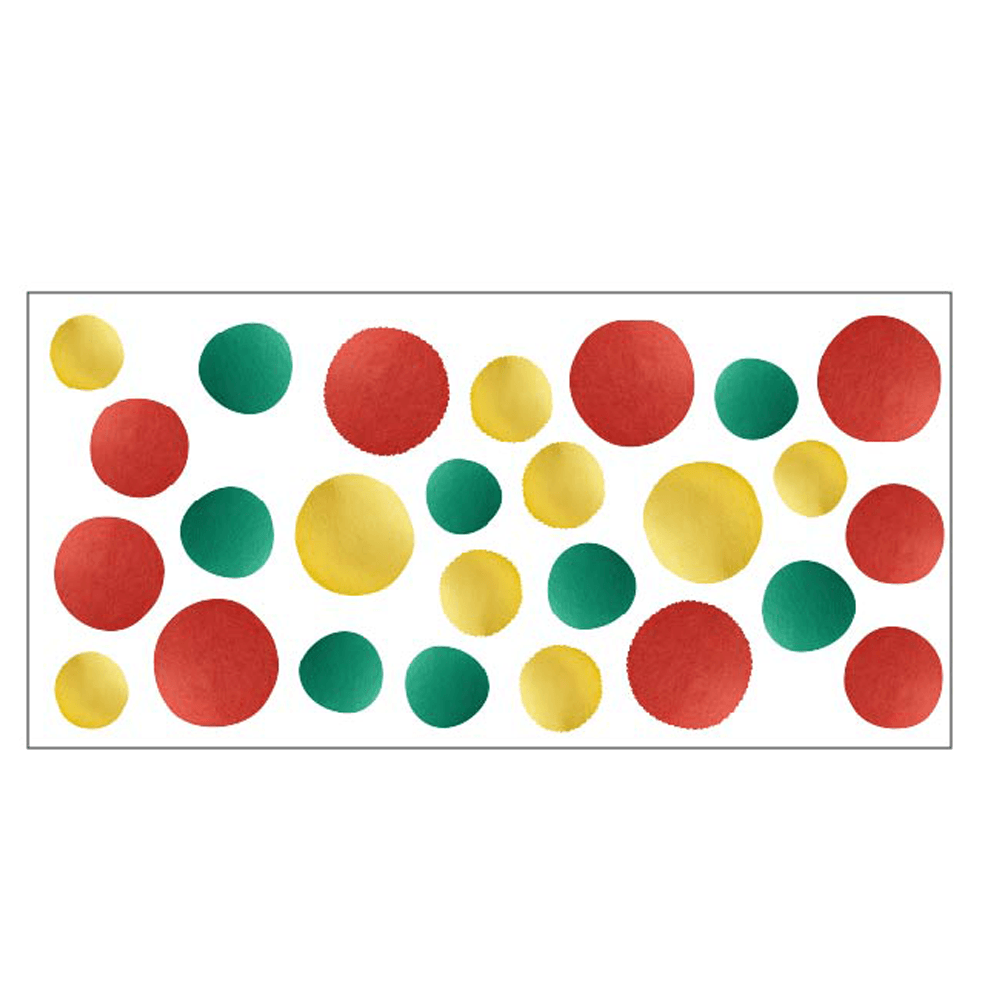 Confetti Raamstickers mini set